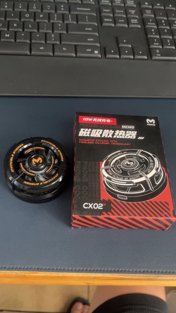 Quạt Tản Nhiệt Điện Thoại Sidotech CX02 - Nhỏ Gọn, Làm Mát Nhanh, LED RGB, Phù Hợp Mọi Kích Thước Điện Thoại