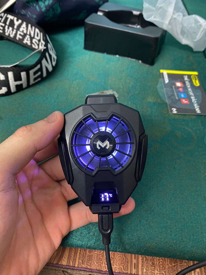 Quạt Tản Nhiệt Điện Thoại SIDOTECH Memo DL05 - Làm Mát Nhanh Chóng 7500 Vòng/phút, Thiết Kế Hiện Đại, Bảo Vệ Pin, Phụ Kiện Điện Thoại