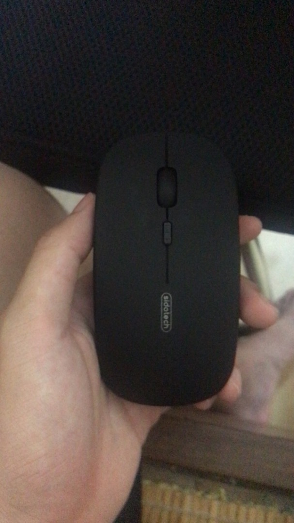 Chuột không dây Sidotech M-1P - Chuột sạc USB thành công Bluetooth, thiết kế đối xứng chống mỏi, tương thích với Laptop và PC.