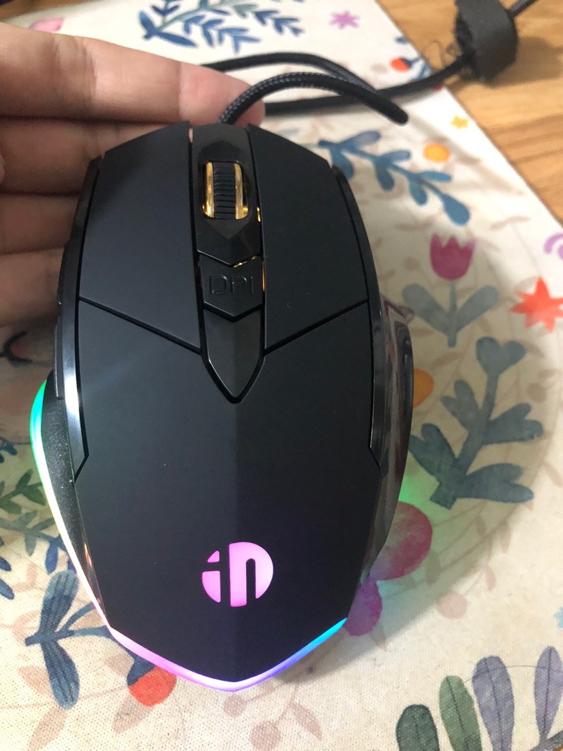 Chuột Máy Tính Sidotech Inphic P1W - Thiết Kế Ergonomic, 1200 DPI, Chống Bám Vân Tay - Phụ Kiện Gaming và Văn Phòng Chất Lượng Cao