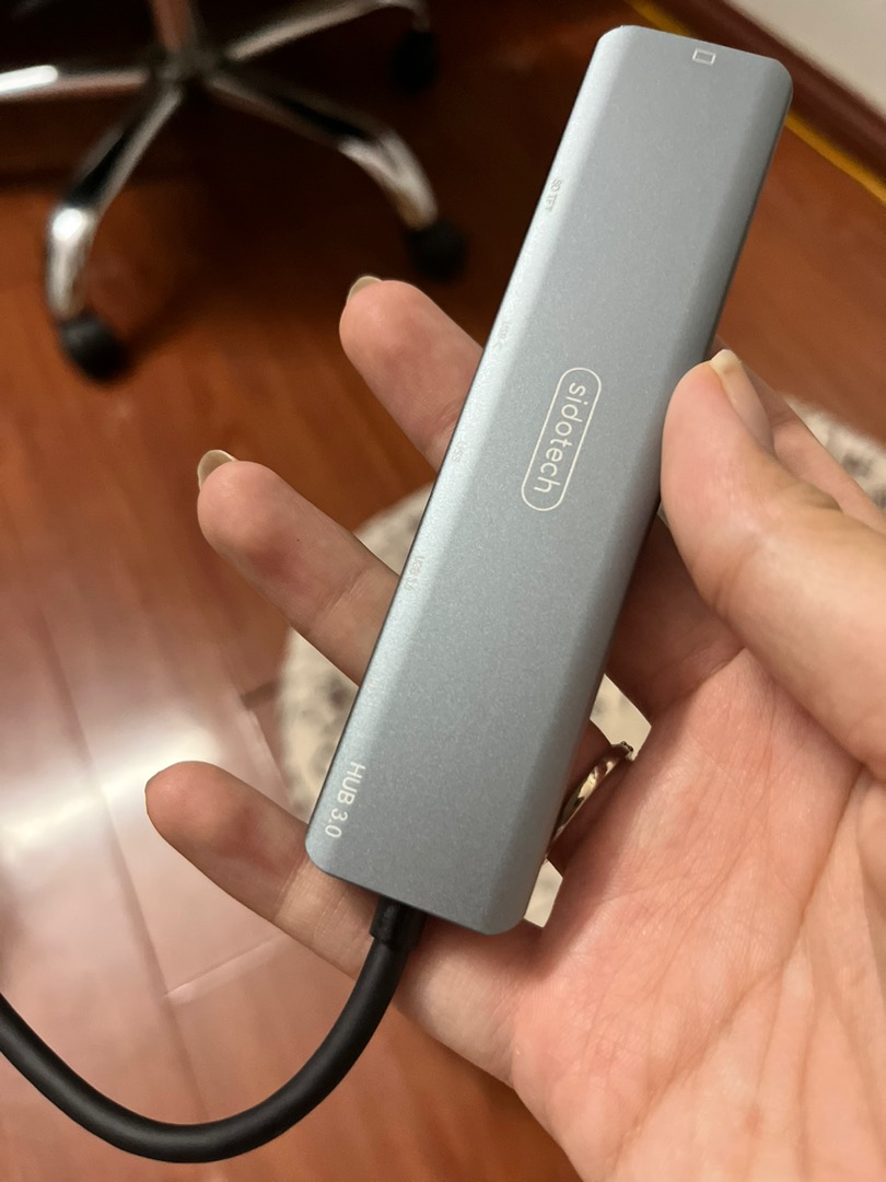 HUB Type C và HUB USB 3.0 Sidotech - Cổng chia USB nhanh gấp 10 lần, hỗ trợ kết nối cho Laptop và PC, thiết kế nhỏ gọn, tiện dụng.