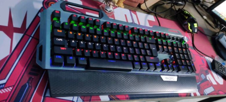 Bàn Phím Cơ Gaming 104 Phím Led RGB Sidotech Yindiao K100 - Thiết Kế Hiện Đại, Độ Nhạy Cao, Chống Mỏi Tối Ưu