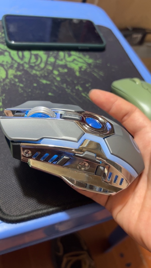 Chuột gaming Bluetooth Sidotech Yindiao S5A - Chuột không dây, pin sạc tiện lợi, thiết kế Esport hiện đại, phù hợp cho game thủ.
