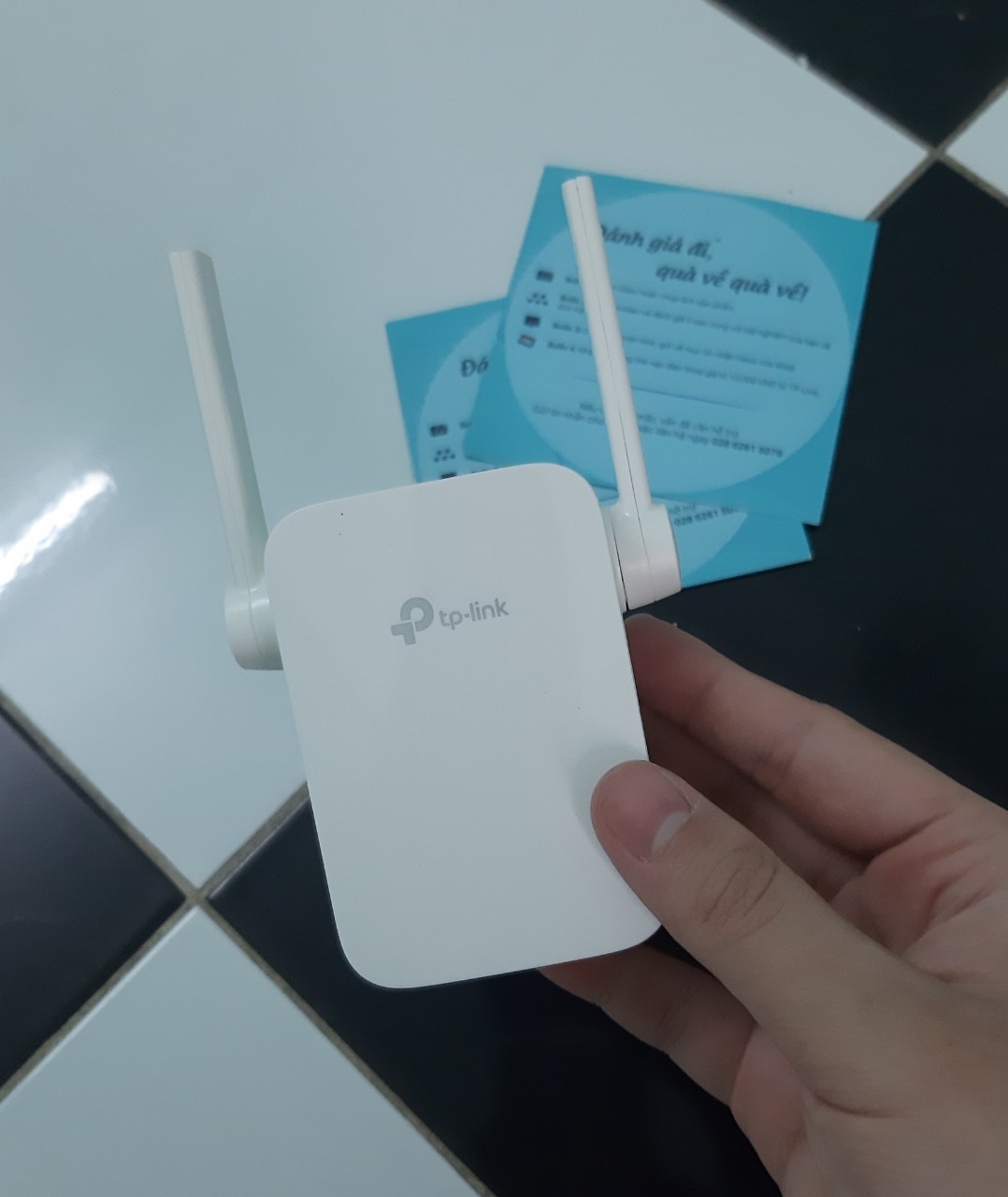 Bộ mở rộng sóng Wifi TP-Link RE205 băng tần kép AC 750Mbps - Phủ sóng lên tới 30m, 2 anten ngoài, kết nối ổn định cho lướt Web và chơi game