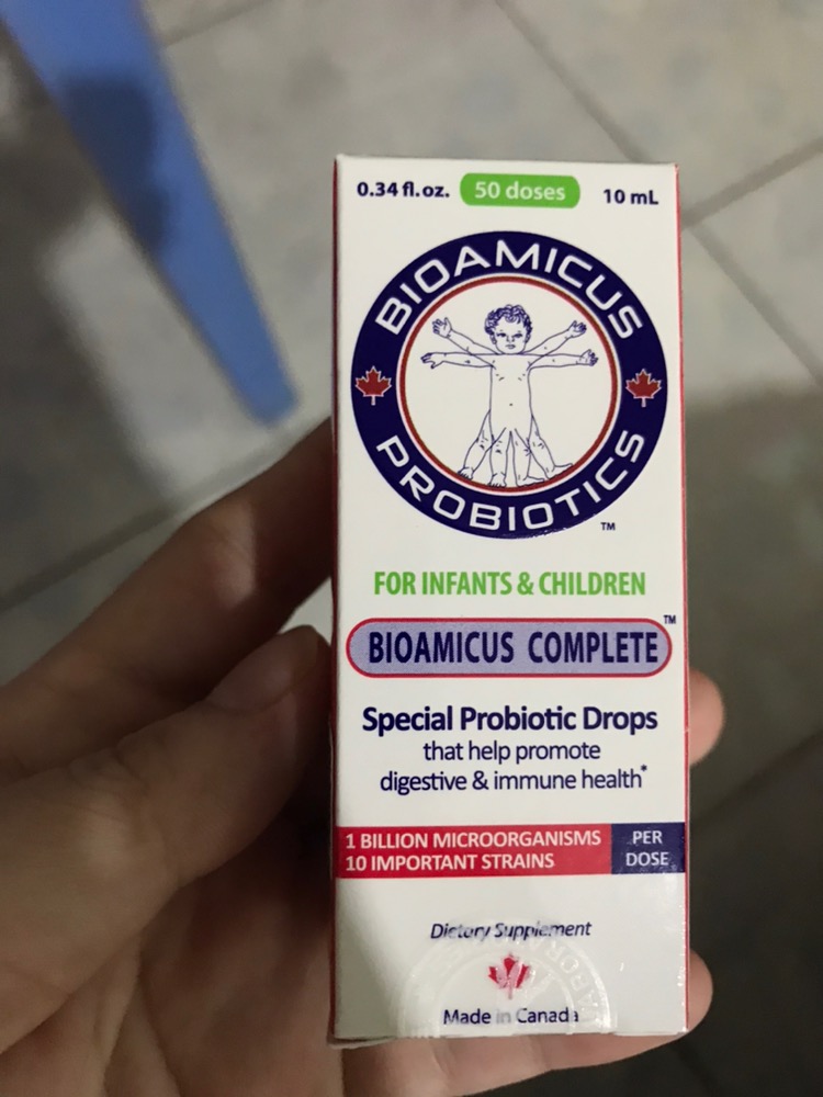 Men vi sinh BioAmicus Complete 10 chủng cho bé - Tăng cường tiêu hóa và miễn dịch, bổ sung lợi khuẩn tự nhiên 10ml
