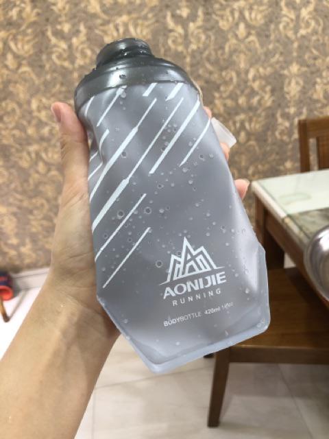 Bình Nước Mềm Aonijie SD23 - Chất Liệu An Toàn, Tiện Lợi Cho Mọi Môn Thể Thao Ngoài Trời, Dung Tích 170ml & 420ml