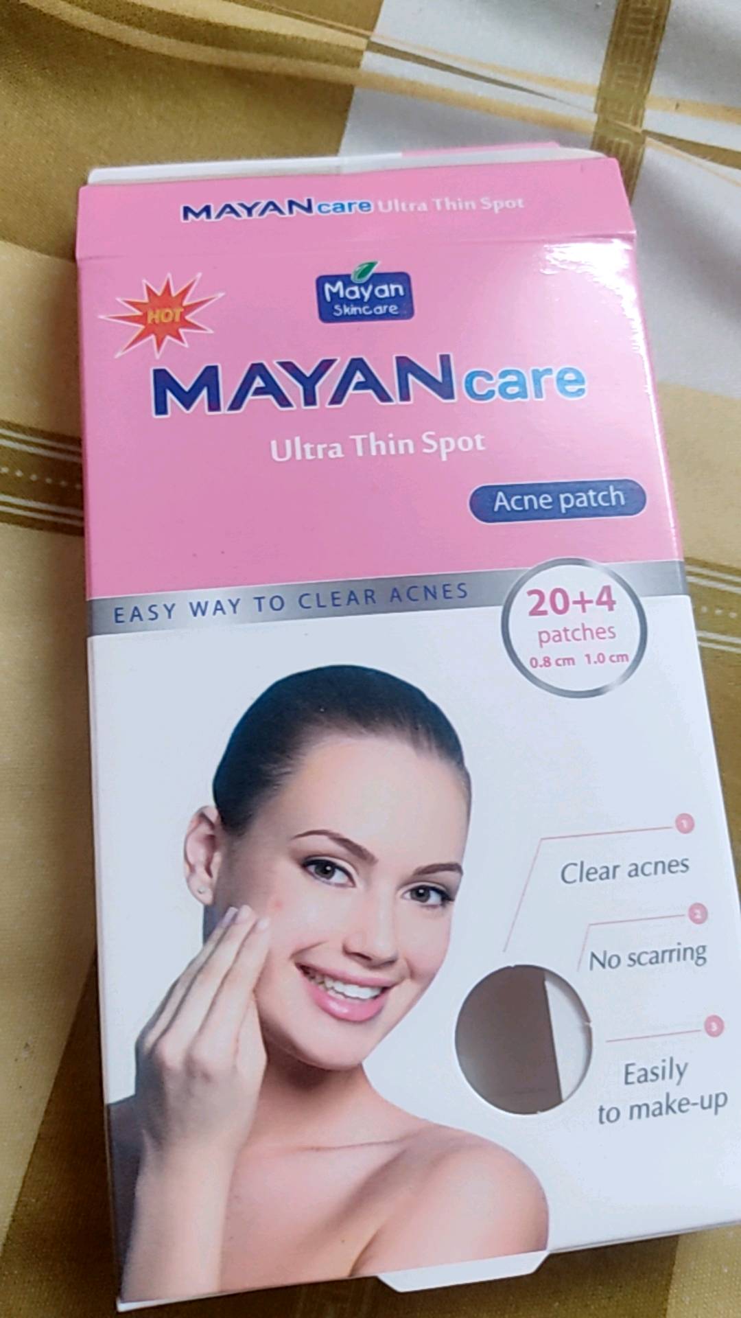 Miếng Dán Mụn Mayan Ultra Thin Spot - 24 Miếng Siêu Mỏng Chống Bụi Bẩn, Ngăn Vi Khuẩn, Hút Nhân Mụn Hiệu Quả