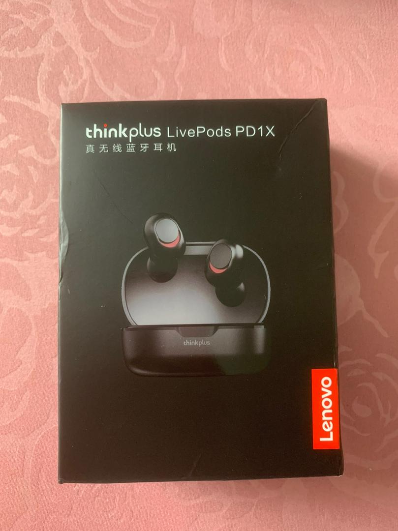 Tai nghe Lenovo Bluetooth 5.0 PD1X - Âm Thanh Nổi Chống Ồn, Kết Nối Ổn Định và Chất Lượng HD, Thiết Kế Không Dây Hiện Đại