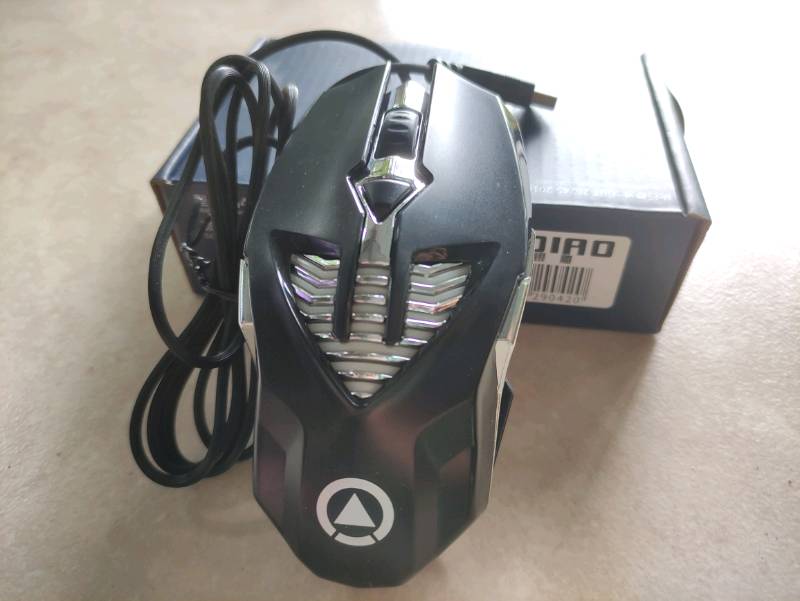 Chuột Gaming Sidotech Yindiao G4 Pro - Thiết Kế Công Thái Học, LED RGB Đẹp Mắt, Độ Nhạy Điều Chỉnh 3200 DPI, Phụ Kiện Máy Tính Chơi Game