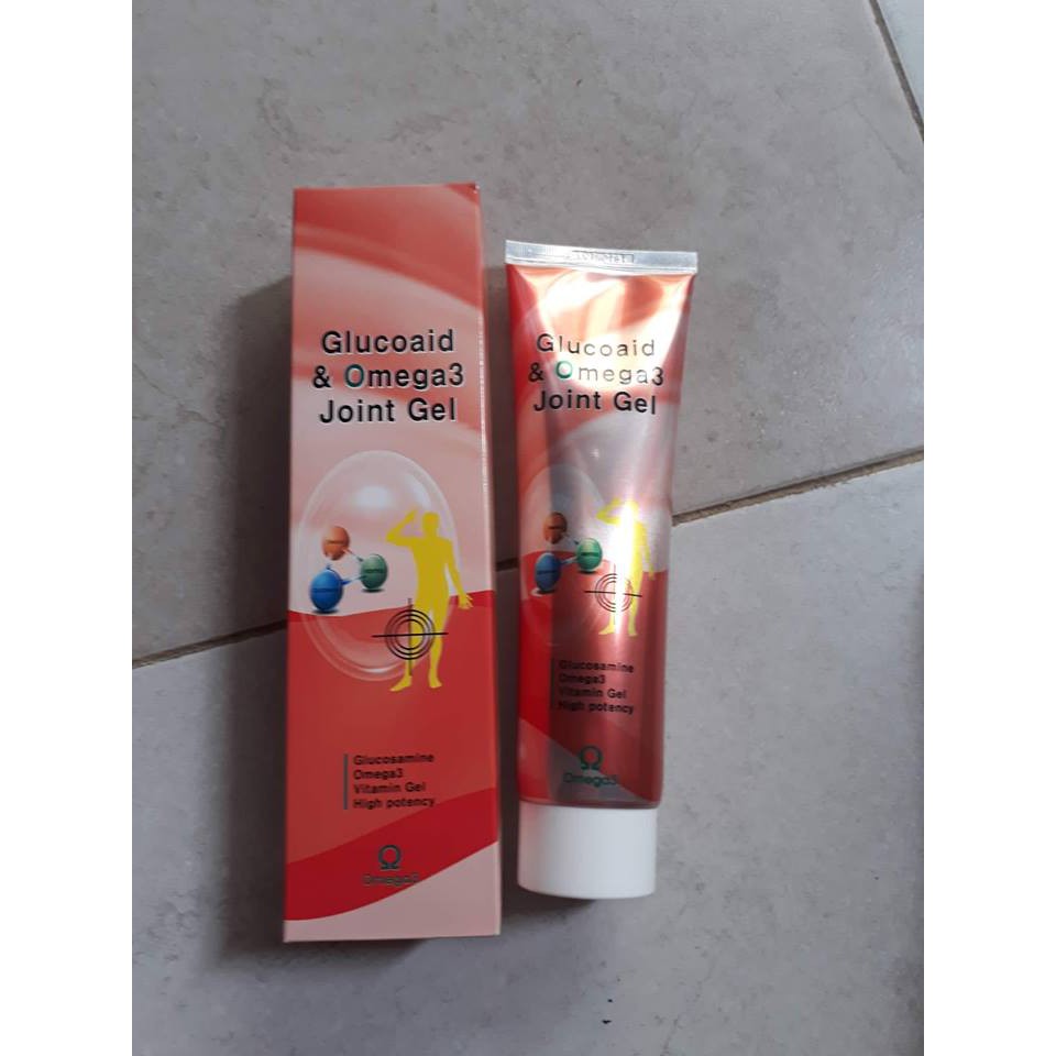 Dầu Lạnh Xoa Bóp Glucoaid & Omega 3 Hàn Quốc - Gel Chống Đau Khớp, Bổ Sung Glucosamine, Giúp Thư Giãn Cơ Bắp 165ml
