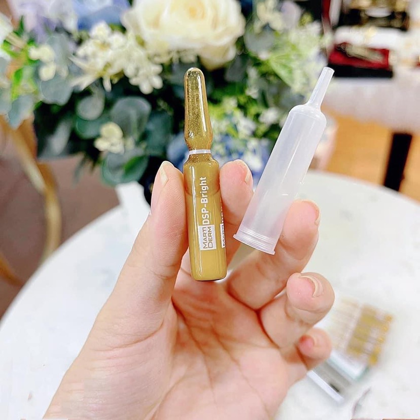 Ampoule Martiderm Pigment Zero DSP-Bright 30 ống - Hỗ trợ Mờ Nám, Sáng Da, Dưỡng Ẩm Cho Mọi Loại Da