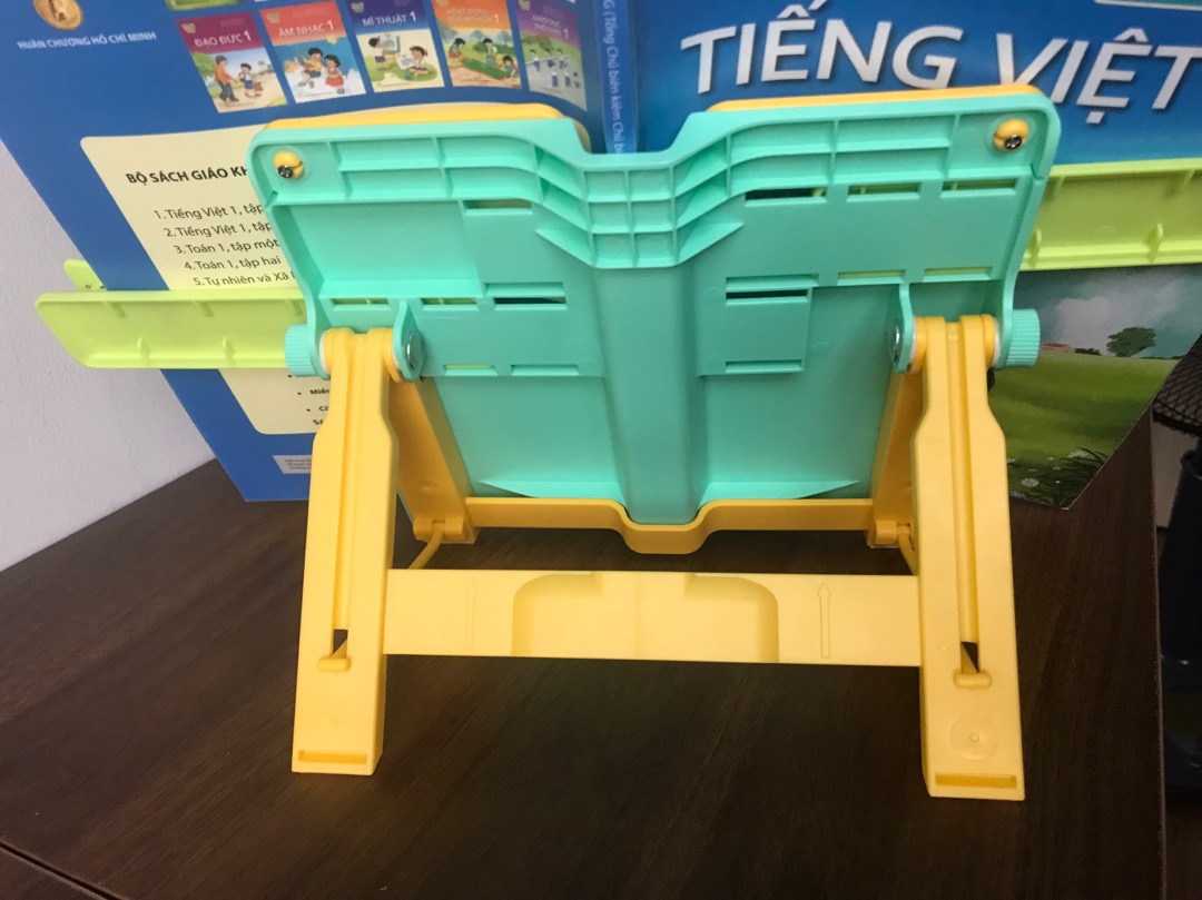 Giá Đỡ Sách Để Bàn Chống Cận Gù Lưng Cho Bé - Dụng Cụ Học Tập Thông Minh, Chất Liệu Nhựa Bền, Thiết Kế Đẹp Fácil Di Chuyển