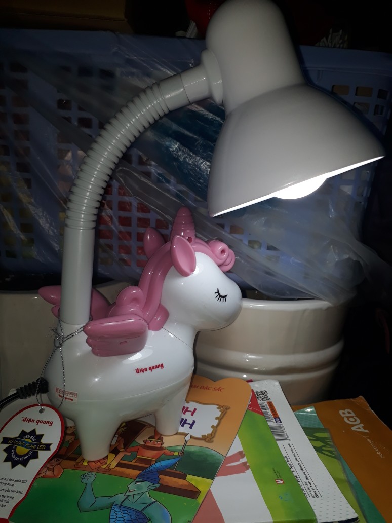 Đèn Bàn Học Chống Cận Điện Quang ĐQ DKL16 Kỳ Lân - Đèn LED Bảo Vệ Thị Lực Cho Trẻ Em, Thiết Kế Dễ Thương, Ánh Sáng Dịu Mắt