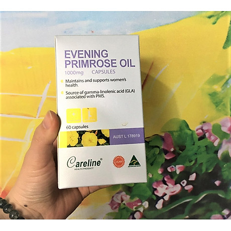 Tinh Dầu Hoa Anh Thảo Careline Evening Primrose Oil 1000mg - Cân Bằng Nội Tiết Tố Nữ, Hỗ Trợ Làm Đẹp Da, Chất Lượng Úc