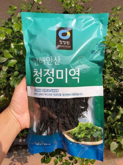 Rong Biển Nấu Canh Hàn Quốc Daesang - Dried Seaweed Giàu Dinh Dưỡng, Thực Phẩm Khô Bổ Dưỡng Cho Gia Đình