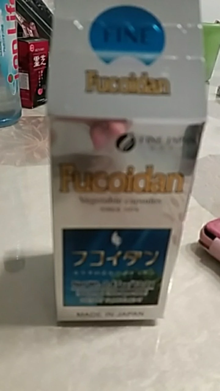 Viên Uống Fucoidan Fine Japan 30 Viên - Hỗ Trợ Tăng Cường Sức Khỏe và Miễn Dịch - Tảo Mekabu & Nấm Agaricus Nhật Bản