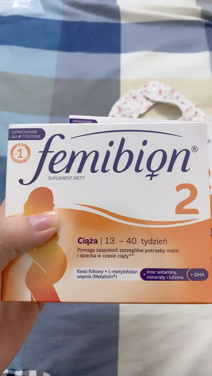 Vitamin Tổng Hợp Cho Bà Bầu Femibion Số 2 - Hộp 8 Tuần 112 Viên - Hỗ Trợ Phát Triển Thai Nhi Khỏe Mạnh