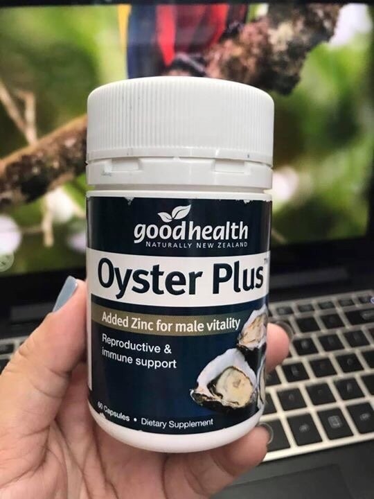 Tinh Chất Hàu Oyster Plus Goodhealth 60 Viên - Hỗ Trợ Sinh Lý Nam Giới, Chiết Xuất Từ Hàu Tự Nhiên, Sản Phẩm Chất Lượng New Zealand