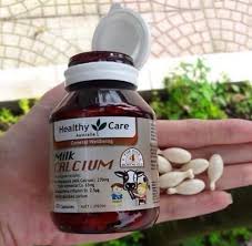 Viên Bổ Sung Canxi Healthy Care 60 Viên - Hỗ Trợ Phát Triển Xương Răng và Chiều Cao Cho Trẻ Từ 4 Tháng Tuổi Trở Lên