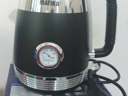 Ấm Siêu Tốc Matika MTK-1869 - Công Suất 1800W, Cảm Biến Nhiệt, Dung Tích 1.7L, Đun Nước Nhanh Chóng, Đồ Gia Dụng Cao Cấp