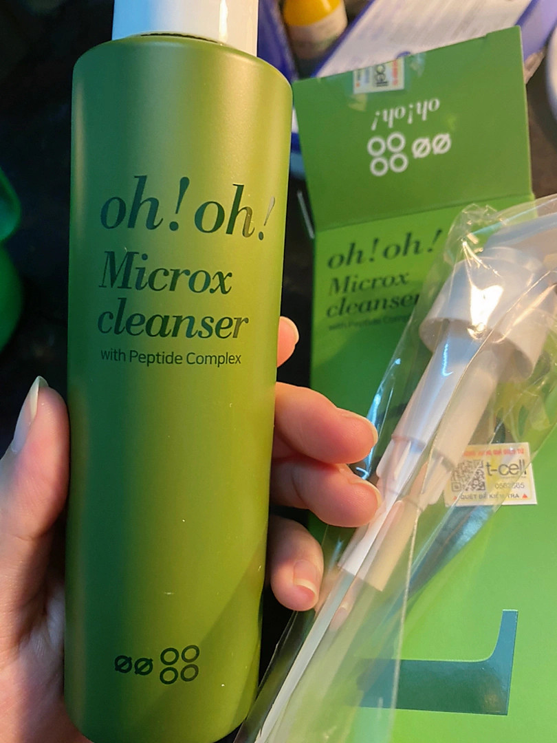Sữa Rửa Mặt Sạch Sâu Oh!oh! Microx Cleanser 150g - Giúp Làm Sạch Da Mặt, Loại Bỏ Tạp Chất Cho Mọi Loại Da