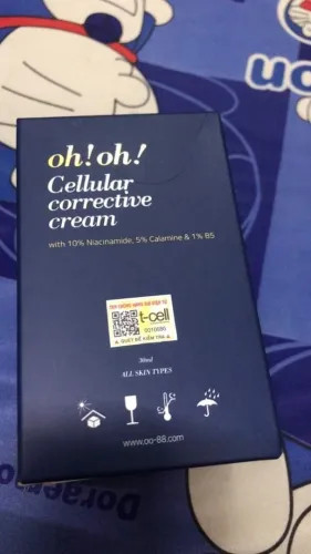 Kem Dưỡng Phục Hồi Da Oh!Oh! Cellular Corrective Cream 30ml - Chứa Niacinamide, Tăng Cường Độ Ẩm, Làm Dịu Da, Mờ Vết Thâm, Chống Oxy Hóa