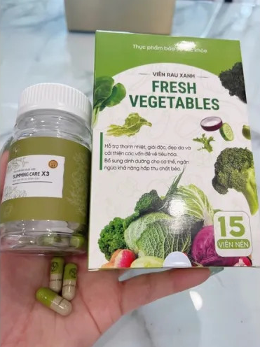 Viên Thảo Mộc Giúp Giảm Cân Slimming Care x3 Cải tiến