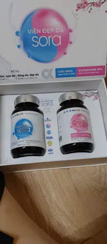 Viên Uống Đẹp Da SORA - Giảm Nám, Tàn Nhang, Cải Thiện Làn Da Với L-Glutathione Tinh Khiết 99% - Sức Khỏe & Sắc Đẹp Tự Nhiên