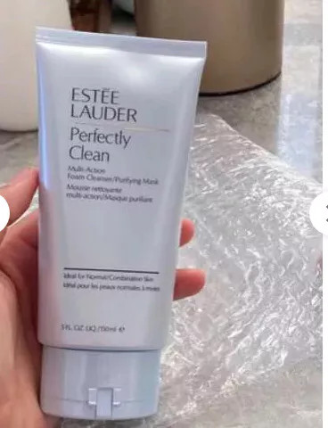 Sữa Rửa Mặt Kiêm Mặt Nạ Estée Lauder Perfectly Clean - Đa Tác Động, Dưỡng Ẩm, Dành Cho Da Thường và Da Hỗn Hợp
