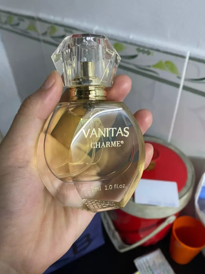 Nước Hoa Nữ Charme Vanitas 30ml - Hương Hoa Hồng và Cam Bergamot, Sang Trọng, Quyến Rũ, Thích Hợp Mùa Xuân Hè