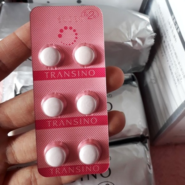 Viên uống Transino Whitening Nhật Bản - Hỗ trợ trắng da, giảm nám, tàn nhang, làm mờ vết thâm, dưỡng da đẹp cho phụ nữ tuổi 30+