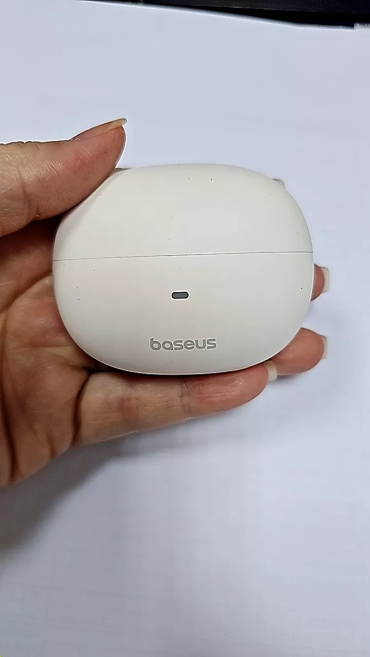 Tai nghe Bluetooth Baseus AirGo AS01 True Wireless (TWS) - Thiết kế Open-Ear, Công nghệ ENC, Âm thanh sống động, Pin 25 giờ