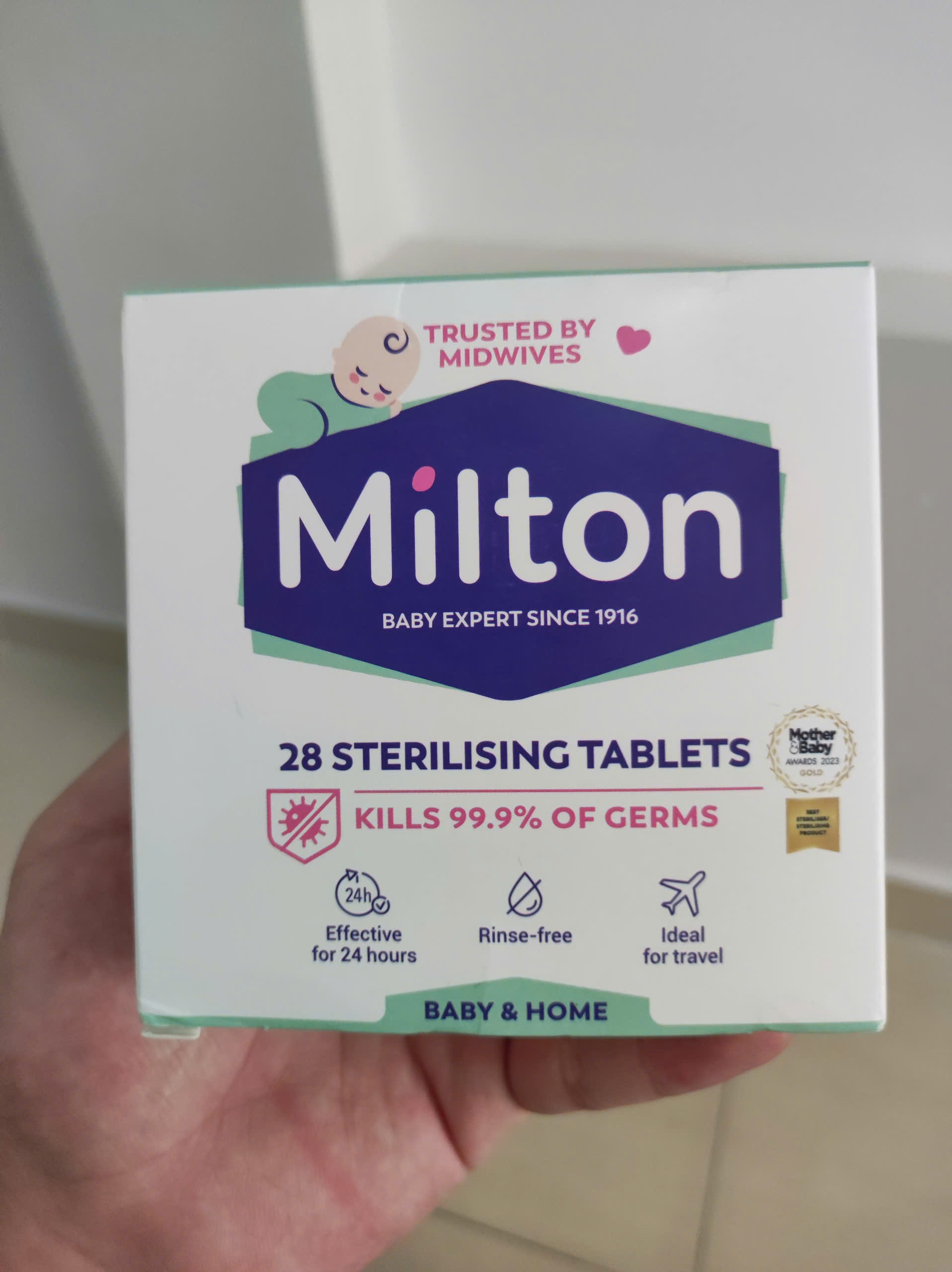 Viên Khử Trùng Milton 28 Viên - Giải Pháp Diệt Khuẩn Hiệu Quả Cho Bình Sữa và Đồ Chơi Trẻ Em, Bảo Vệ Sức Khỏe Bé Yêu