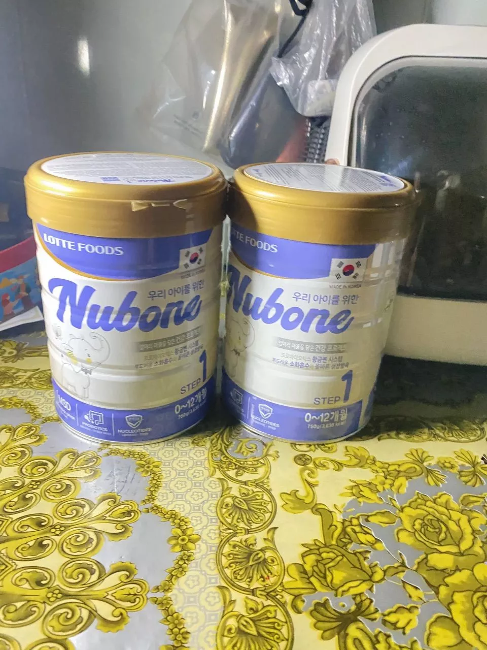 Sữa bột Nubone Step 1 cho bé 0-12 tháng - Công thức dinh dưỡng tối ưu cho sức khỏe và phát triển toàn diện trẻ sơ sinh
