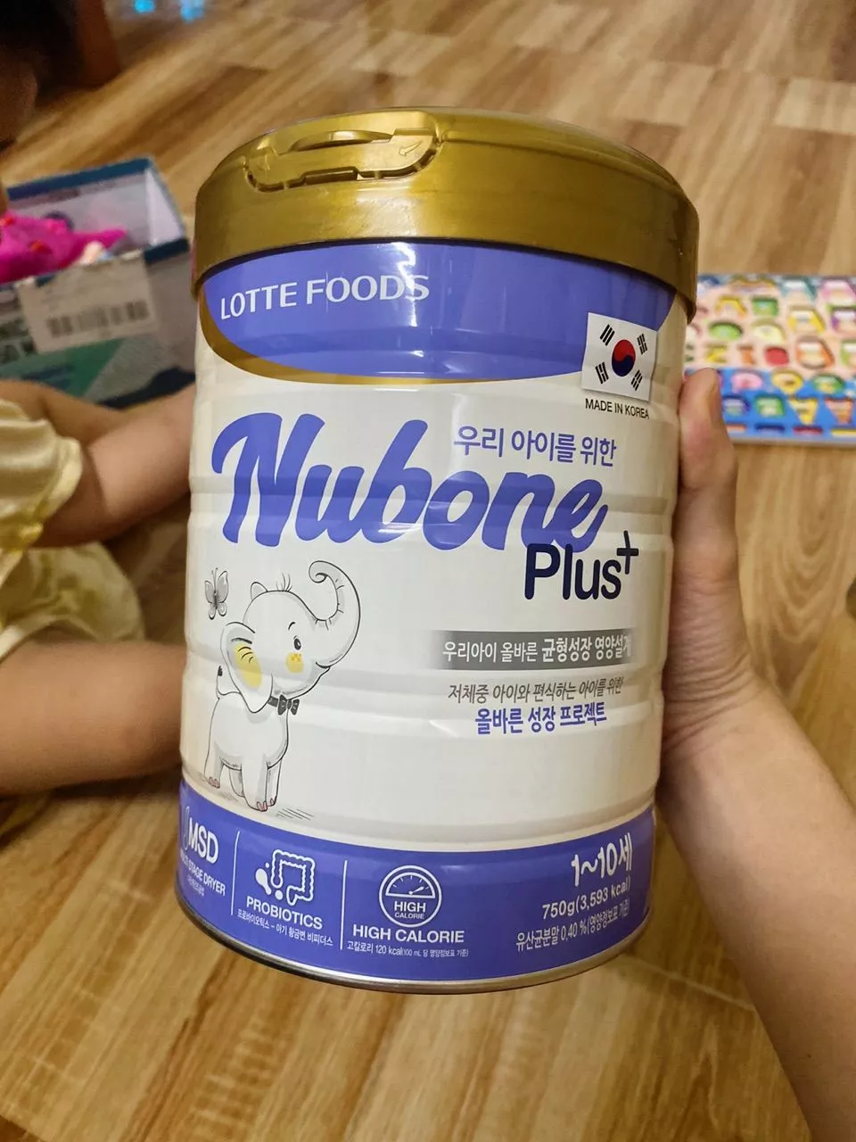 Sữa Bột Nubone Plus+ 750g Cho Bé 1-10 Tuổi - Tăng Cường Dinh Dưỡng, Hỗ Trợ Phát Triển Chiều Cao và Sức Khỏe Toàn Diện