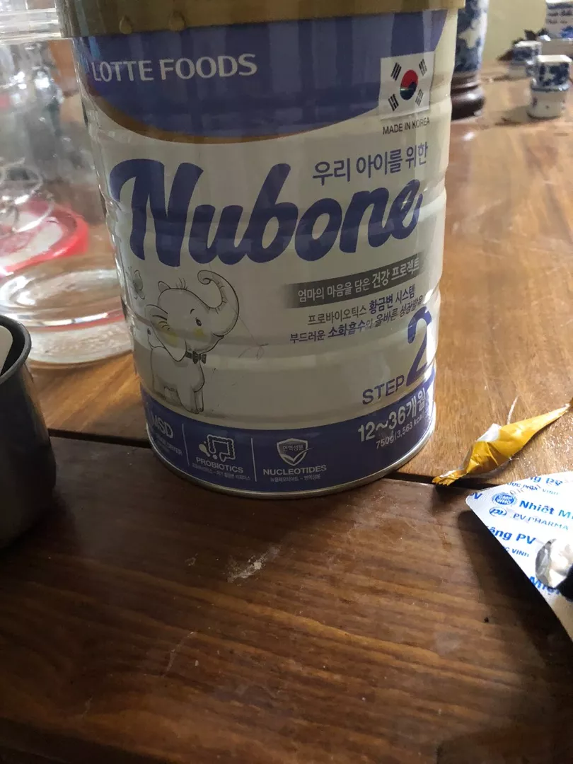 Sữa Bột Nubone Step 2 Đặc Biệt Cho Bé 1-3 Tuổi - Giúp Phát Triển Chiều Cao & Hệ Miễn Dịch Tốt - Hộp 750g