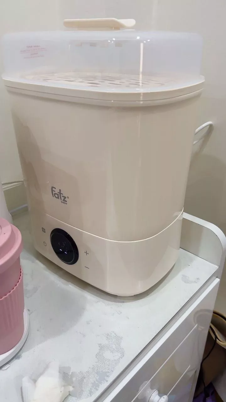 Máy Tiệt Trùng Sấy Khô Fatzbaby Sumo 4 Plus FB4922BK - Dung Tích Lớn 6 Bình Sữa, Chức Năng Bảo Quản Vô Trùng 8 Giờ