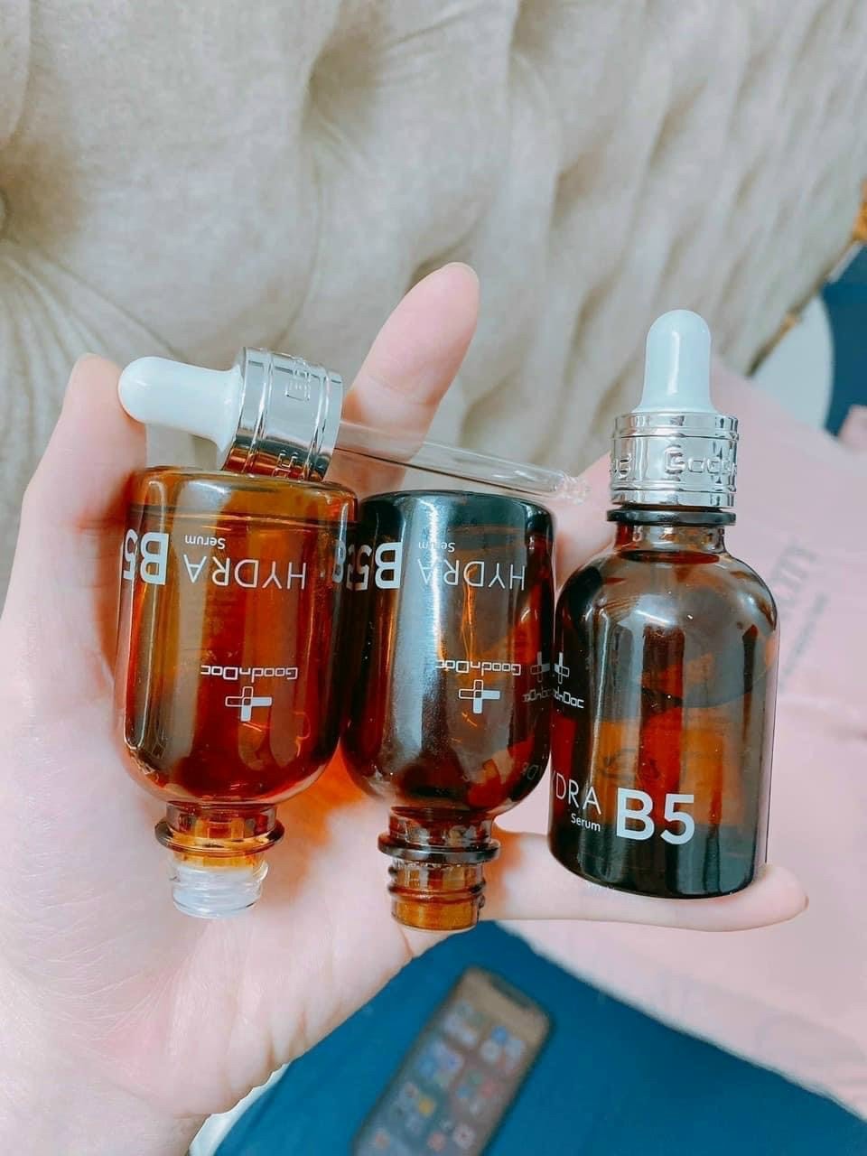 Serum GoodnDoc Hydra B5 30ml - Dưỡng ẩm phục hồi da, làm sáng, giảm nếp nhăn - Dành cho mọi loại da, chính hãng Hàn Quốc