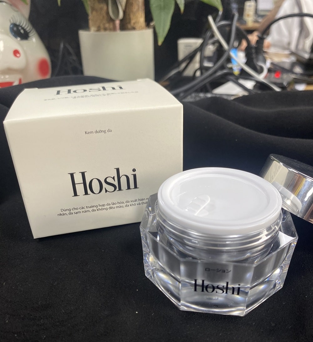 Kem Dưỡng Da Hoshi Nhật Bản 30ml - Hỗ Trợ Làm Trắng, Ngăn Ngừa Lão Hóa, Cải Thiện Nếp Nhăn, Dưỡng Ẩm Sâu, Thích Hợp Mọi Loại Da