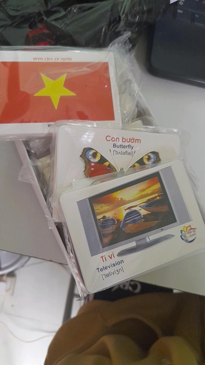 Bộ 416 Thẻ Học Song Ngữ Anh Việt - 16 Chủ Đề Học Tập Thông Minh Dành Cho Trẻ Em - Phát Triển Tư Duy Sáng Tạo