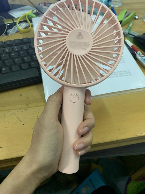 Quạt Tích Điện Mini Phun Sương Để Bàn Solove N9 - Quạt Mát Cầm Tay Tiện Lợi, Dung Lượng Pin 2000mAh, Phun Sương Mát Lành