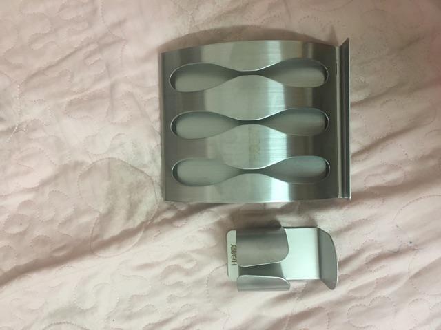 Kệ Inox Dán Tường Đựng Bàn Chải Đánh Răng Hobby - Giải Pháp Tiện Lợi Cho Không Gian Nhà Tắm Ngăn Nắp, Chịu Nhiệt Chống Gỉ 304