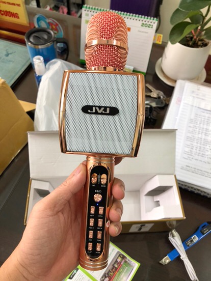 Micro không dây Karaoke YS-91 - Âm thanh rõ nét, 3 chế độ kết nối Bluetooth, USB, thẻ nhớ - Quà tặng hoàn hảo cho gia đình và bạn bè.