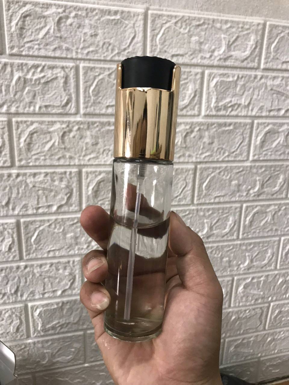 Bình Xịt Dầu Ăn Thủy Tinh 100ml - Dụng Cụ Nhà Bếp Thiết Kế Thông Minh, Chống Nhỏ Giọt, Phun Sương Tiện Lợi, Vệ Sinh Dễ Dàng