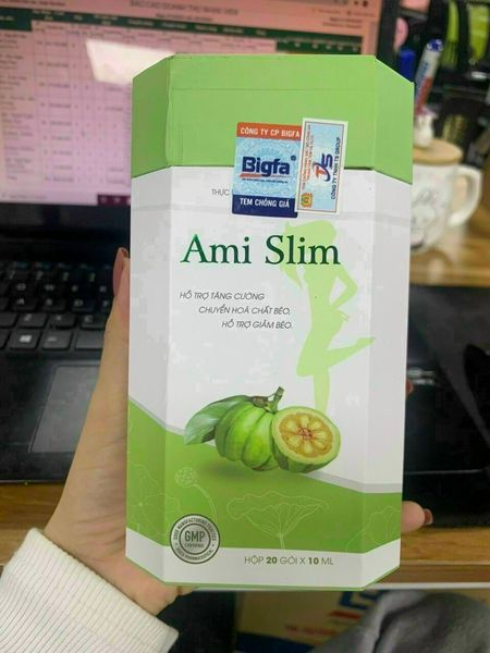 Thạch Ami Slim Giảm Cân - Hỗ Trợ Chuyển Hóa Chất Béo, Kiểm Soát Cân Nặng, Giúp Ngăn Hấp Thụ Mỡ Thừa, Sản Phẩm Tự Nhiên, Thơm Ngon Dễ Sử Dụng