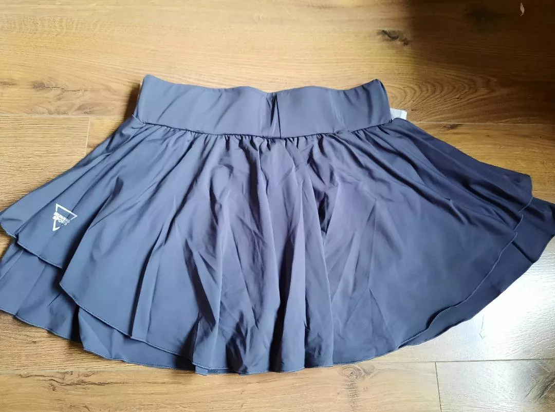 Váy thể thao nữ 2 lớp Amin AM061 - Thể thao co giãn có túi điện thoại, phù hợp tập gym, yoga, thời trang năng động