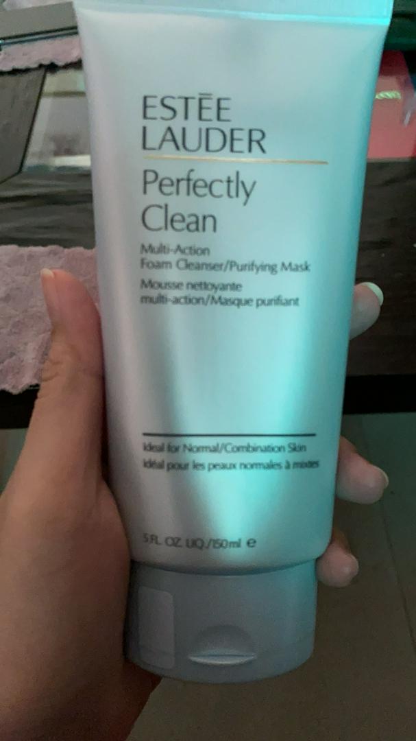 Sữa Rửa Mặt Kiêm Mặt Nạ Thanh Lọc Estée Lauder Perfectly Clean 150ml - Dưỡng Ẩm, Làm Sáng Da Cho Mọi Loại Da