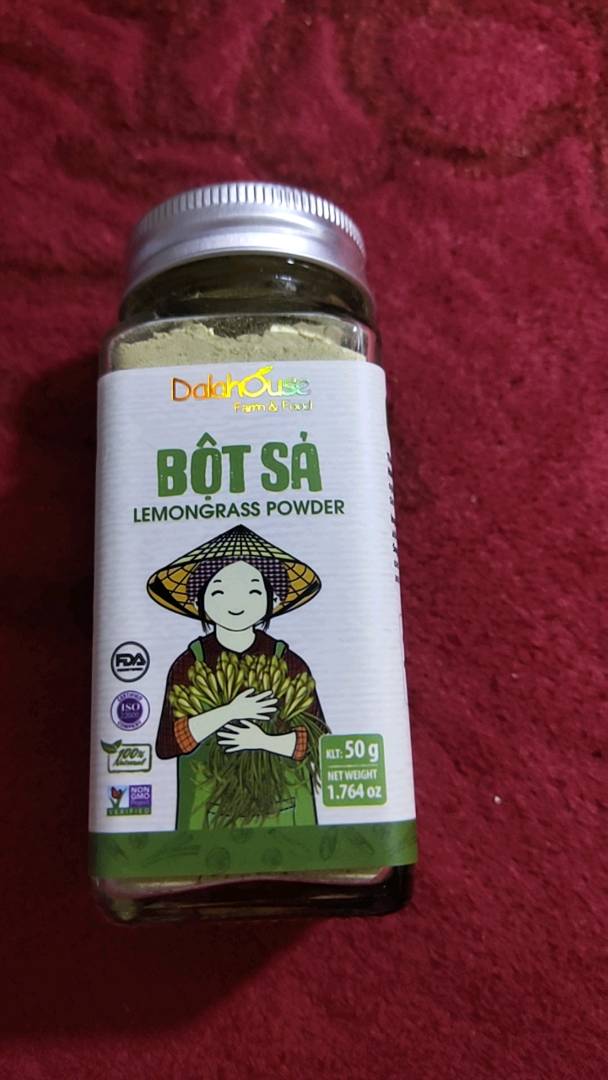 Bột Sả Sấy Lạnh Nguyên Chất Dalahouse - Gia Vị Tự Nhiên 100% Sả Hữu Cơ, Dinh Dưỡng Cao Cho Món Ăn Thêm Hương Vị