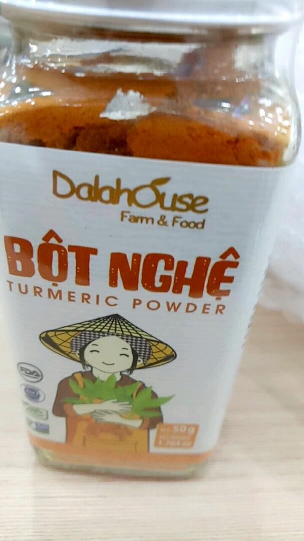 Bột Nghệ Nguyên Chất Sấy Lạnh Dalahouse 50g - Tăng Hương Vị Món Ăn, Hỗ Trợ Tiêu Hóa, Lợi Ích Sức Khỏe Tự Nhiên
