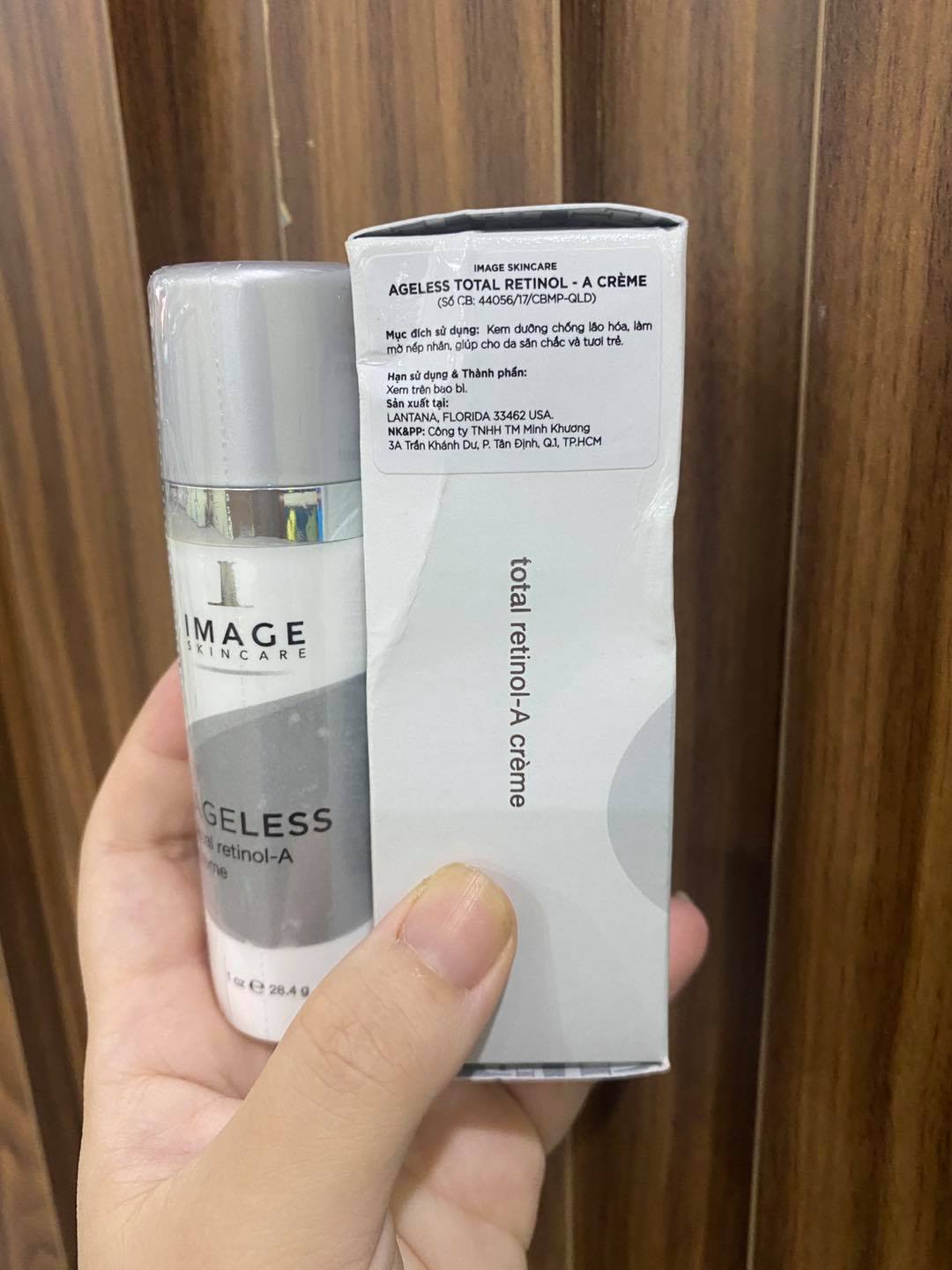 Kem Dưỡng Trắng Trẻ Hóa Da Image Ageless Total Retinol A - Giúp Da Sáng Mịn, Cải Thiện Nếp Nhăn, Phục Hồi Làn Da Xỉn Màu